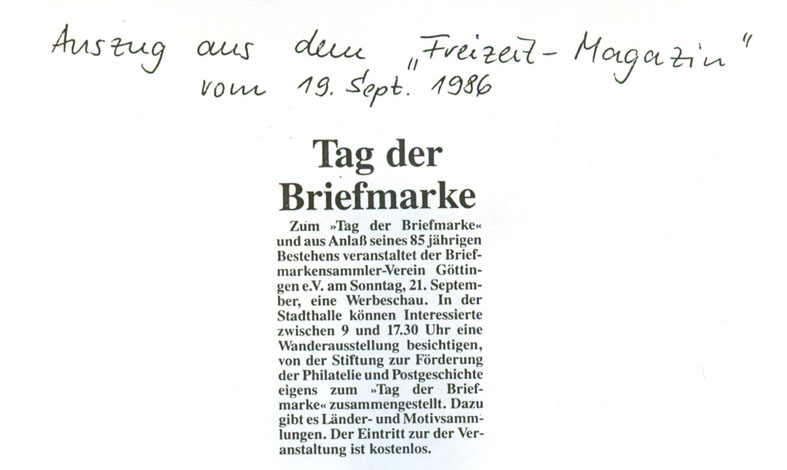 1986 Freizeit-Magazin